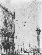 The Piazzetta to the South f Canaletto