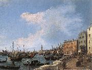 The Riva degli Schiavoni f Canaletto