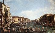 A Regatta on the Grand Canal d Canaletto