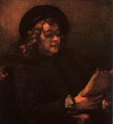 Portrait of Titus Rembrandt