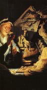 The Rich Old Man from the Parable Rembrandt