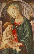 Madonna with Child (detail) fsgf PESELLINO