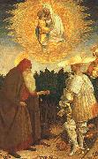 The Virgin and Child with Saints George and Anthony Abbot sgh PISANELLO