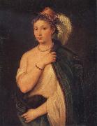 Portrait of a Young Woman  Titian