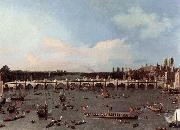 Westminster Bridge from the North on Lord Mayor-s Day Canaletto