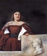 Portrait of a lady  Titian