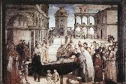 Death of St. Bernardine Pinturicchio