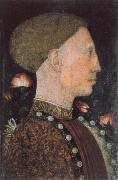 Portrait of Leonello d este PISANELLO