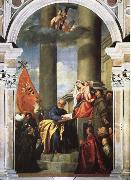 Our Lady of the Pesaro family  Titian