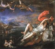 the rape of europa Titian