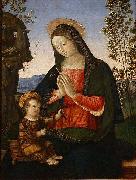 Madonna Adoring the Child, Pinturicchio