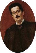 painted in paris in 1899, three years after he weote his highly popular opera la boheme puccini