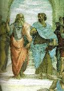 plato and aristotle detail of the school of athens Raphael