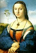 portrait of maddalena Raphael