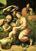 large holy family Raphael