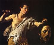 David mit dem Haupt des Goliath Caravaggio