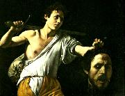 david med goliats huvud Caravaggio