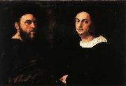 Portrait of Andrea Navagero and Agostino Beazzano Raphael