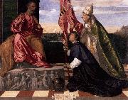 Jacopo Pesaro being presented by Pope Alexander VI to Saint Peter Titian