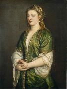 Portrait of a Lady  Titian