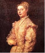 Portrait of Lavinia Vecellio  Titian