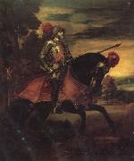 Equestrian Portrait of Charles V Titian