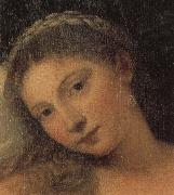 Details of Venus of Urbino  Titian