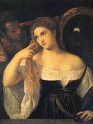 A Woman at Her Toilet (mk05) Titian
