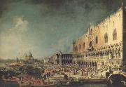 Il ricevimento del'ambasciatore francese al Palazzo Ducale (mk21) Canaletto