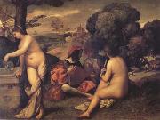 Fete champetre(Concerto in the Country) (mk14) Giorgione