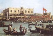 The Bacino di S Marco on Ascension Day (mk25) Canaletto
