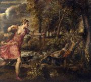 The Death of Actaeon (mk25) Titian