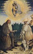 The Virgin and Child with the Saints George and Anthony Abbot PISANELLO