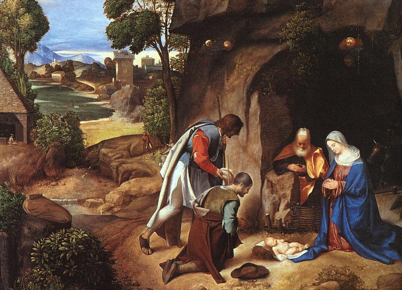 Giorgione The Adoration of the Shepherds