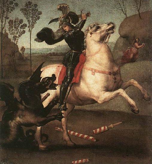 Raffaello St George Fighting the Dragon