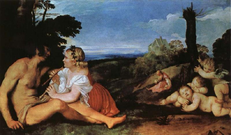 Titian THe Three ages of Man