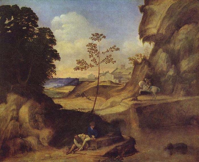 Giorgione Il Tramonte