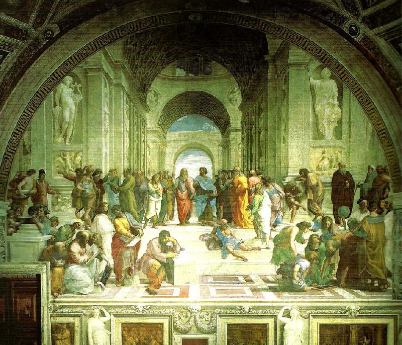 Raphael school of athens