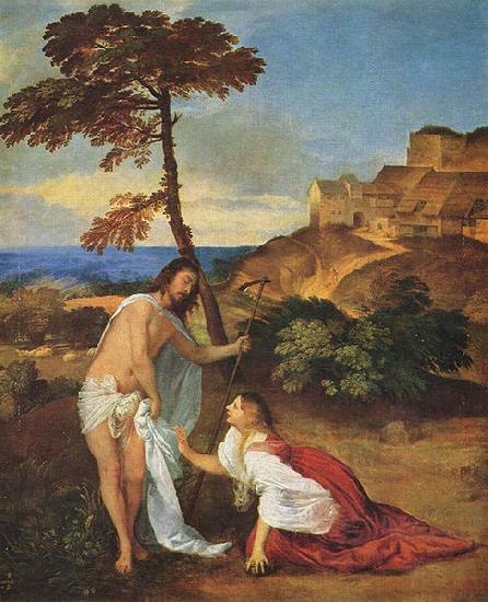 Titian Christus und Maria Magdalena