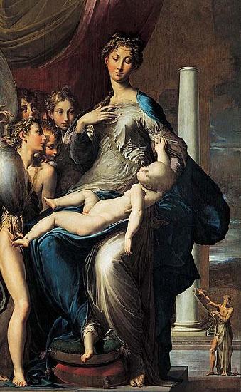 PARMIGIANINO Madonna with Long Neck