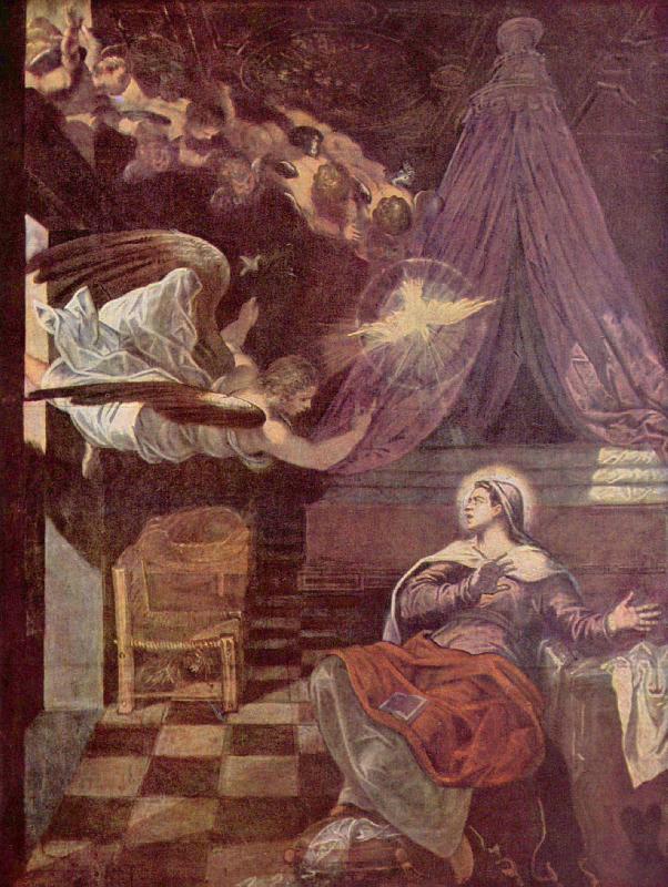 Tintoretto Verkundigung