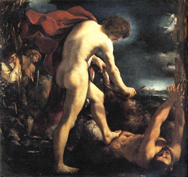 GUERCINO Apollo and Marsyas