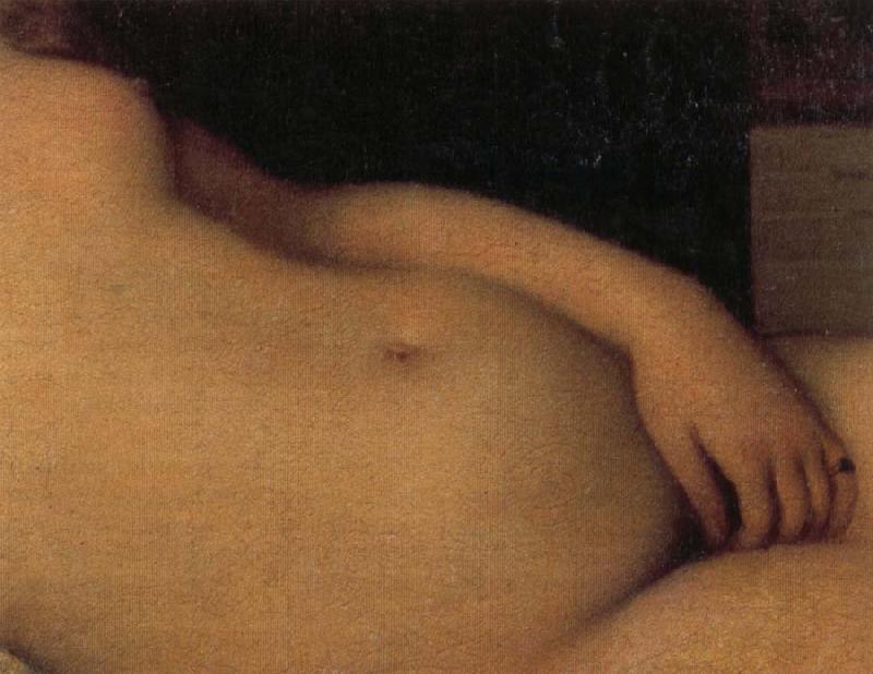 Titian Details of Venus of Urbino